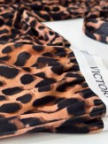 Leopar Desen Kadife Pijama Takımı
