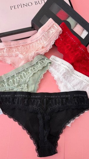 5 li Dantel String İç Çamaşır Set