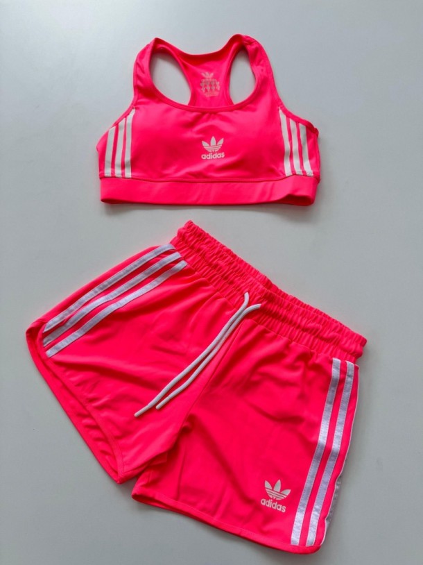 Fuşya Şort & Sporcu Atlet Takım