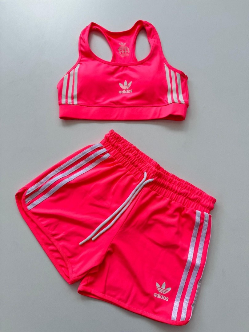 Fuşya Şort & Sporcu Atlet Takım