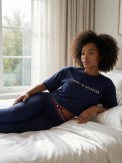 Lacivert T-Shirt & Lacivert Tayt Takım