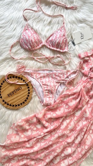 3'lü Pareolu Bikini Set