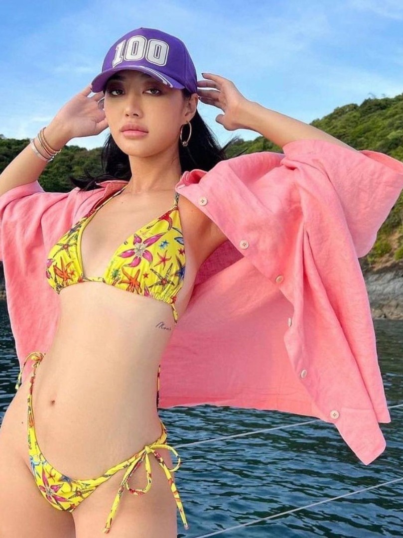 3'lü Pareolu Bikini Set