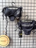 Siyah Nakışlı Bikini Takım