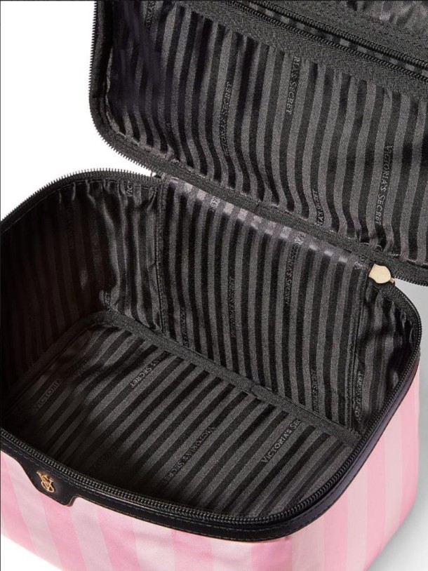 Vs Pembe Çizgili Ekspres Seyehat Çantası 
