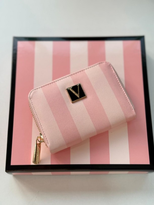 Vs Pembe Çizgili Cüzdan