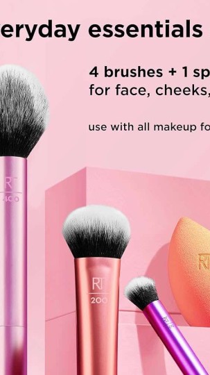 Real Techniques Everyday Essentials - Makyaj Fırça Seti
