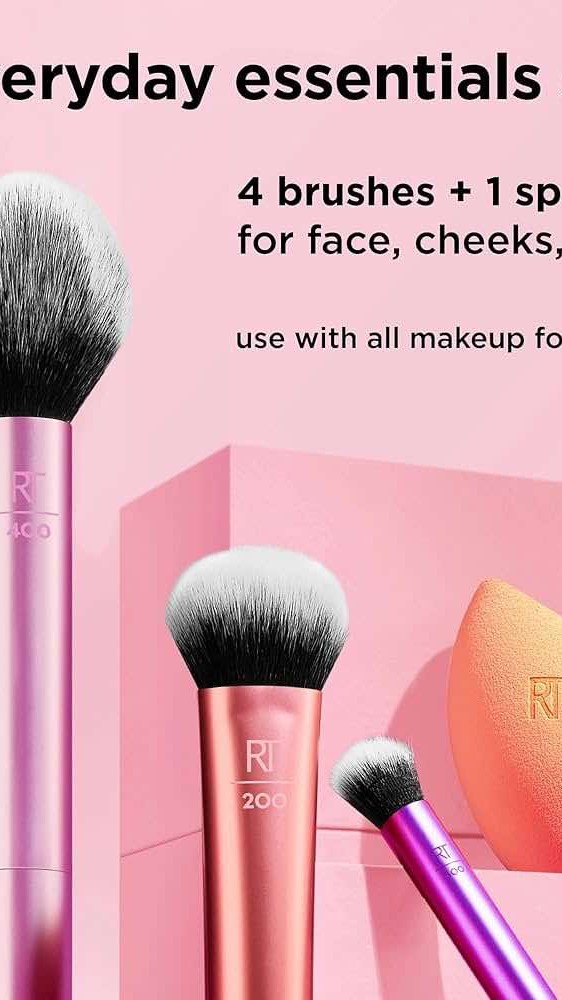 Real Techniques Everyday Essentials - Makyaj Fırça Seti