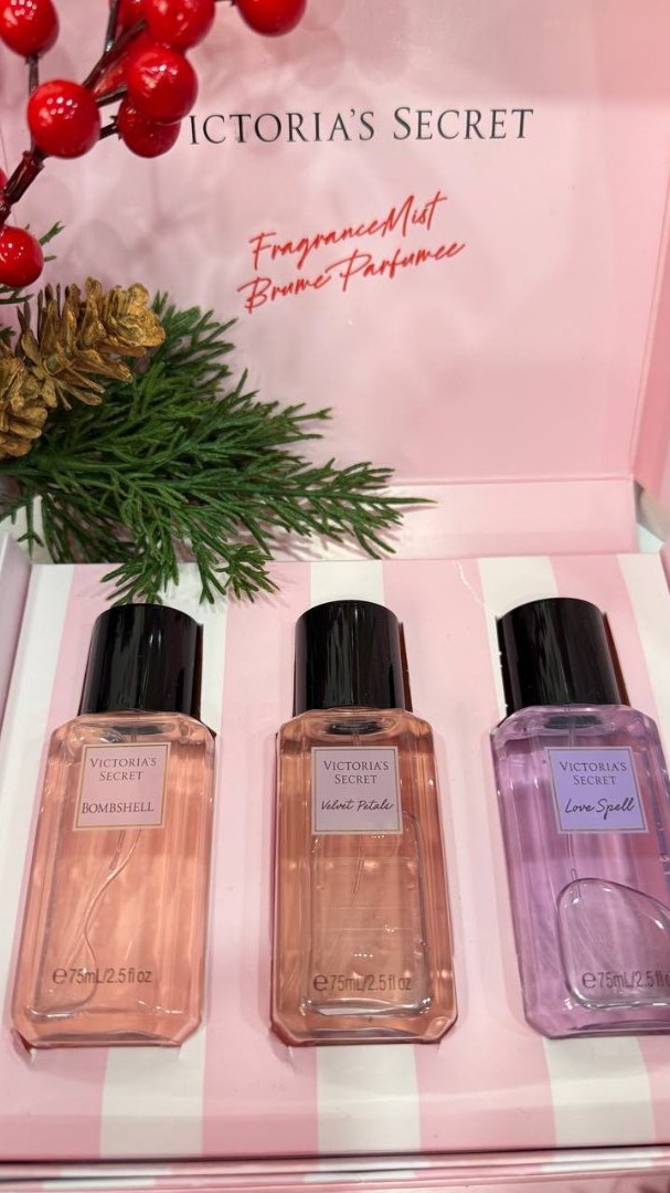 Vs 3lü Parfüm Set (BOMBSHELL,VELVET PETALS,LOVE SPELL)