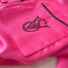 Vs Şeker Pembe Armani İpek Saten Pijama Takımı